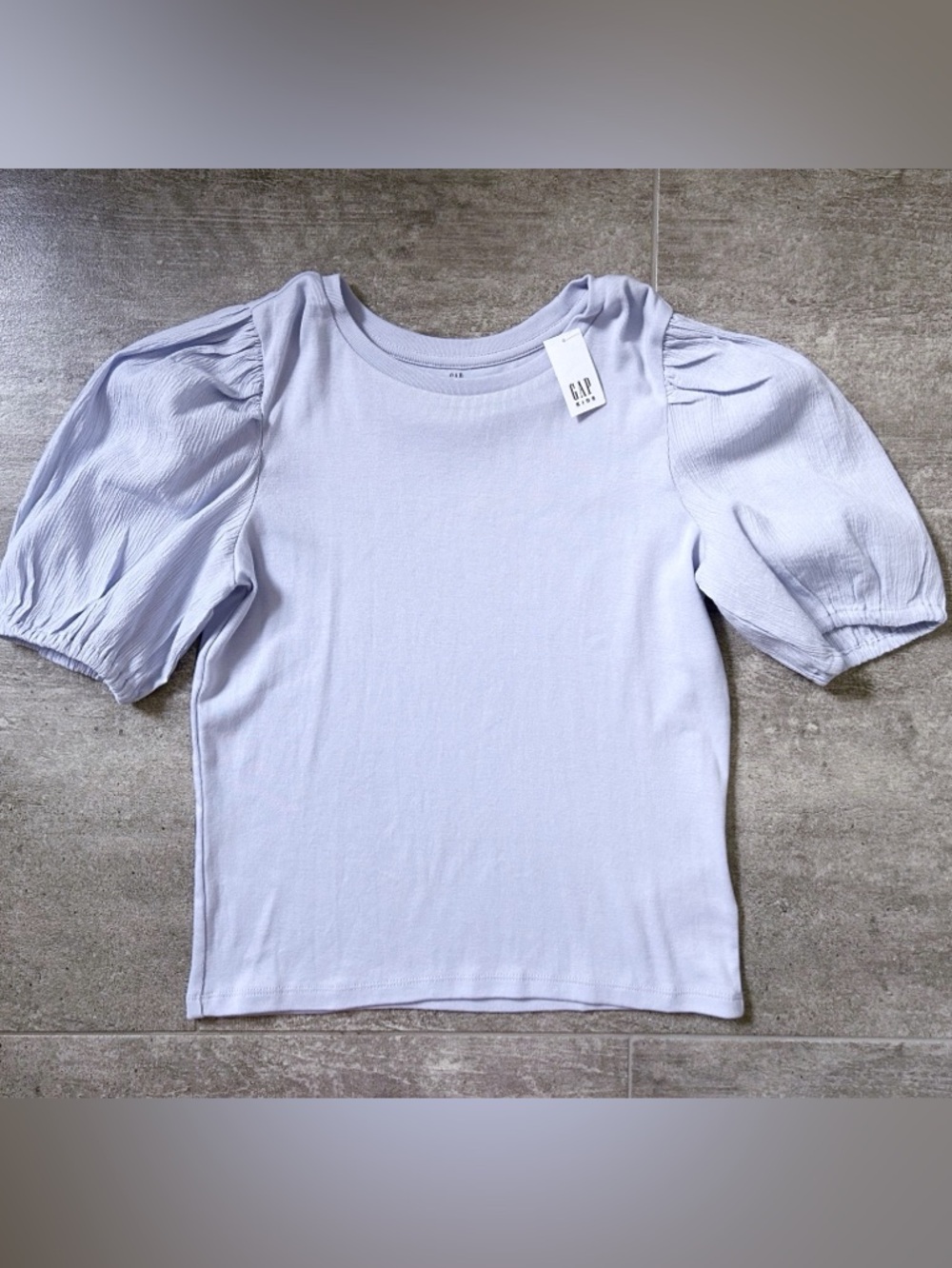 GAP NWT Puff Sleeves Tee Size 14/16